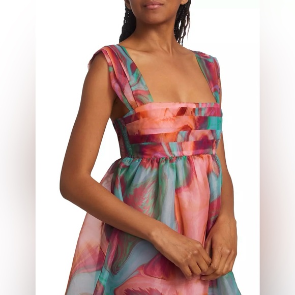 💥PRICE DROP💥 Cindylou Printed Babydoll Dress - Picture 5 of 10